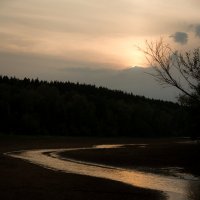 Закаты на Сухой протоке           Серебро речных дорог :: Алексей (АСкет) Степанов