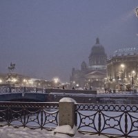 Снег в городе :: Ольга Ви 
