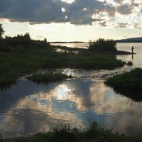 Вечерняя рыбалка... :: Александр Попов