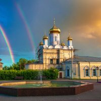 Вечерний город Руза :: Андрей Куприянов