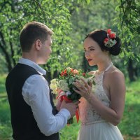 Cherry Wedding. Олег и Анастасия :: Ксения Довгопол