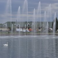 Поющие фонтаны, детский парк, г.Астана :: Anita Lee