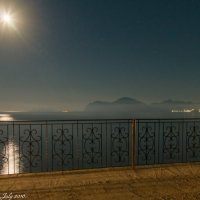 Лунный вечер на Чёрном море. :: Виктор Евстратов