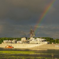 Корабли японских ВМФ покидают Клайпеду :: Леонид Соболев