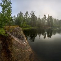 из серии "Туманное утро на озере" :: Фёдор. Лашков