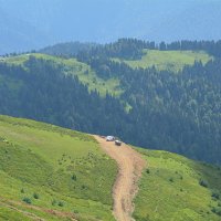 Роза Хутор. Вид в даль. :: Александр С.