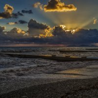Солнце, море, облака :: Андрей Дворников