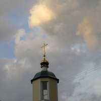 Любимая тема: храм и небо :: Андрей Лукьянов