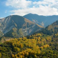 Осень в горах :: Горный турист Иван Иванов