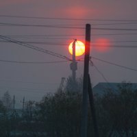 Холодное осеннее утро :: Вадим Лячиков