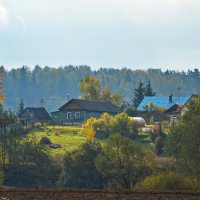 Осень за рекой :: Александр С.