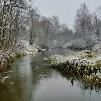 Зимняя река :: Olcen - Ольга Лён