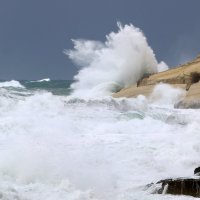 шторм на Средиземном море :: vasya-starik Старик