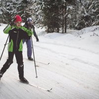 Уступите парню лыжню :: Ольга Мансурова