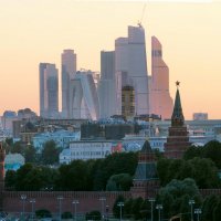 Кремль-Сити-контражур :: Виталий Авакян