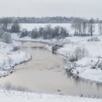 река Руза зимой :: Андрей Куприянов