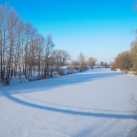 Зимняя река Дема :: Сергей Тагиров