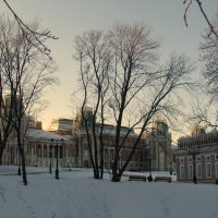Зимний вечер в Царицыно. :: Владимир Драгунский