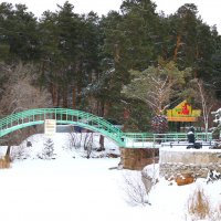 Зимой в парке :: Сергей Кухаренко