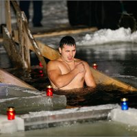 Крещенские купания... :: Сергей Величко