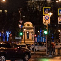 Прогулка по новогодней Москве :: Владимир Безбородов