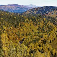 Сентябрь в Кузнецком Алатау :: Сергей Чиняев 