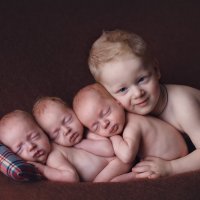 Triplets and older brother. :: Анастасия Нагорная