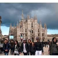 Milano, piazza duomo :: Вера Ульянова