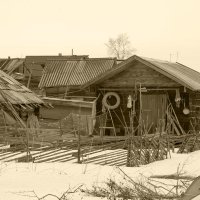 Поморская деревня :: Роман Дудкин