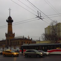 Пожарная каланча на ул. Русаковской :: Андрей Лукьянов