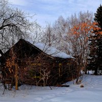 Зимние сны старого дома :: Евгений Карский