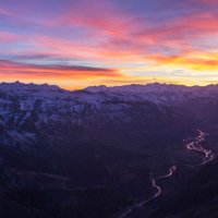 Горы Дагестана на закате :: Мухтар 