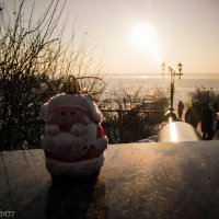 Дед Мороз на Набережной Амура 2 :: Виктор 