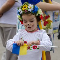 День независимости Украины в Краматорске. Донбасс - Украина :: Віктор .