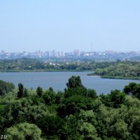 Азов. Вид с Крепостного вала :: Нина Бутко