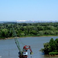 Азов. Вид с Крепостного вала :: Нина Бутко