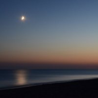 Черное море и луна :: Максим Маевский
