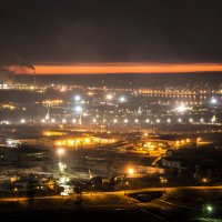 Промышленный пейзаж. Закат :: Елизавета Белявцева 