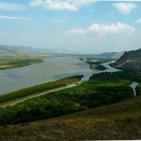 Панорамный вид на реку Селенга (Бурятия) :: Светлана 