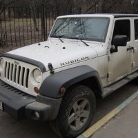 Белый Jeep Wrangler :: Дмитрий Никитин