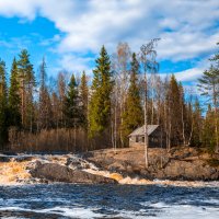 Рускеальские водопады на реке Тохмайоки :: Владимир Лазарев