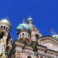 Купола храма "Спас на крови" St. Petersburg :: Анна Воробьева