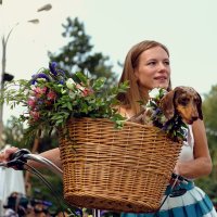 Дама с собачкой :: Андрей Бондаренко