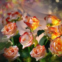 Розы нежные :: Наталия Лыкова
