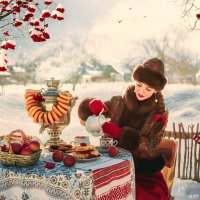 Зимнее чаепитие :: Светлана Гунина