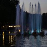 фонтан ночью. :: Alexandr Yemelyanov