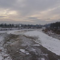 Река   Быстрица   Надворнянская   в   Надворной :: Андрей  Васильевич Коляскин