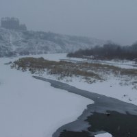 Река   Быстрица   Надворнянская  в   Вовчинце :: Андрей  Васильевич Коляскин