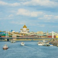 Москва, вид на Крымский мост :: Игорь Герман
