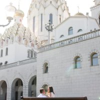 свадьба около Храма Всех Святых в Минске :: Екатерина Гриб